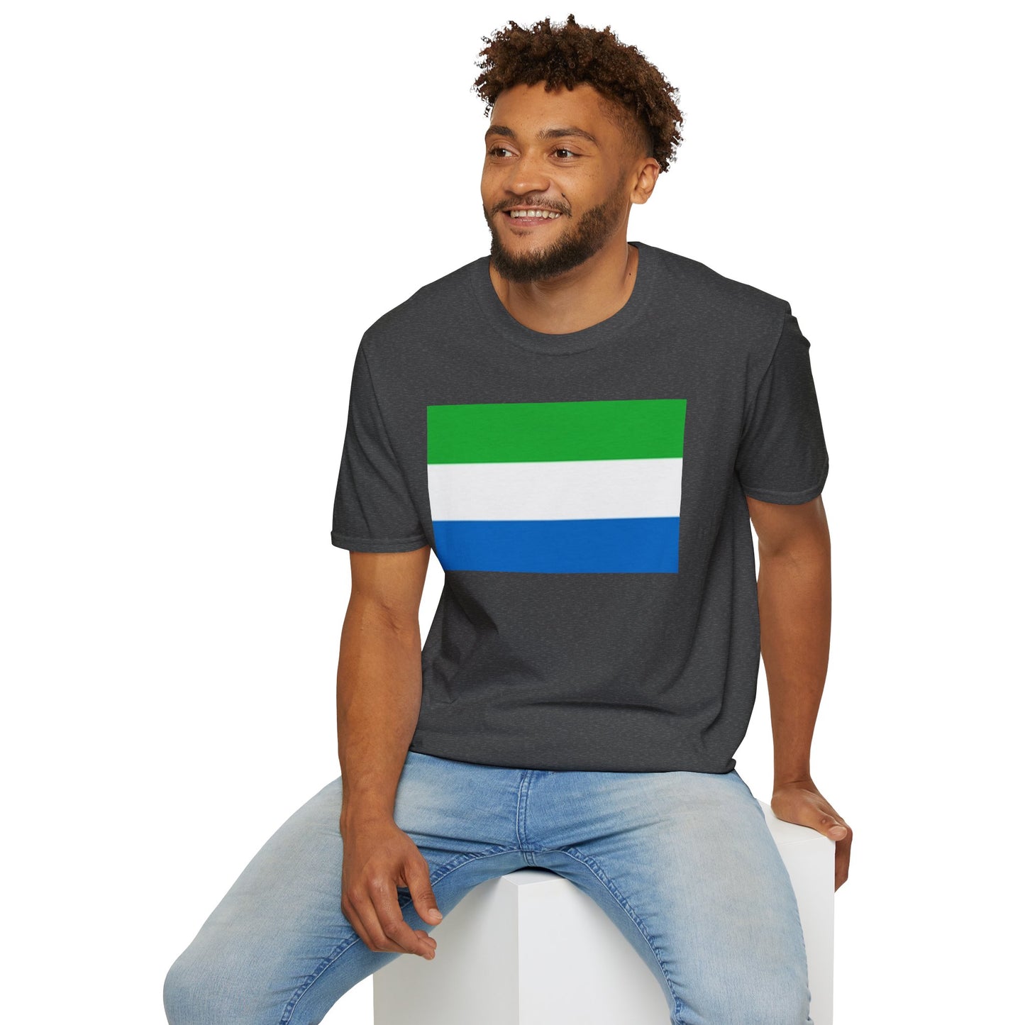 Unisex Softstyle T-Shirt -- Sierra Leone