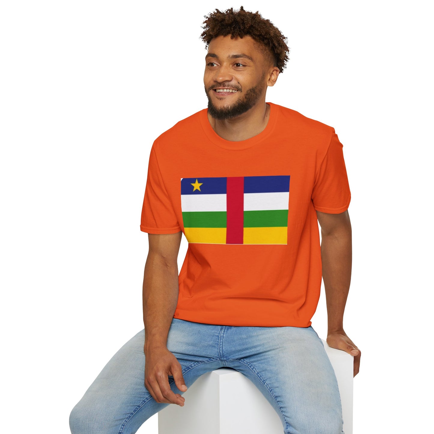 Unisex Softstyle T-Shirt - Central African Republic