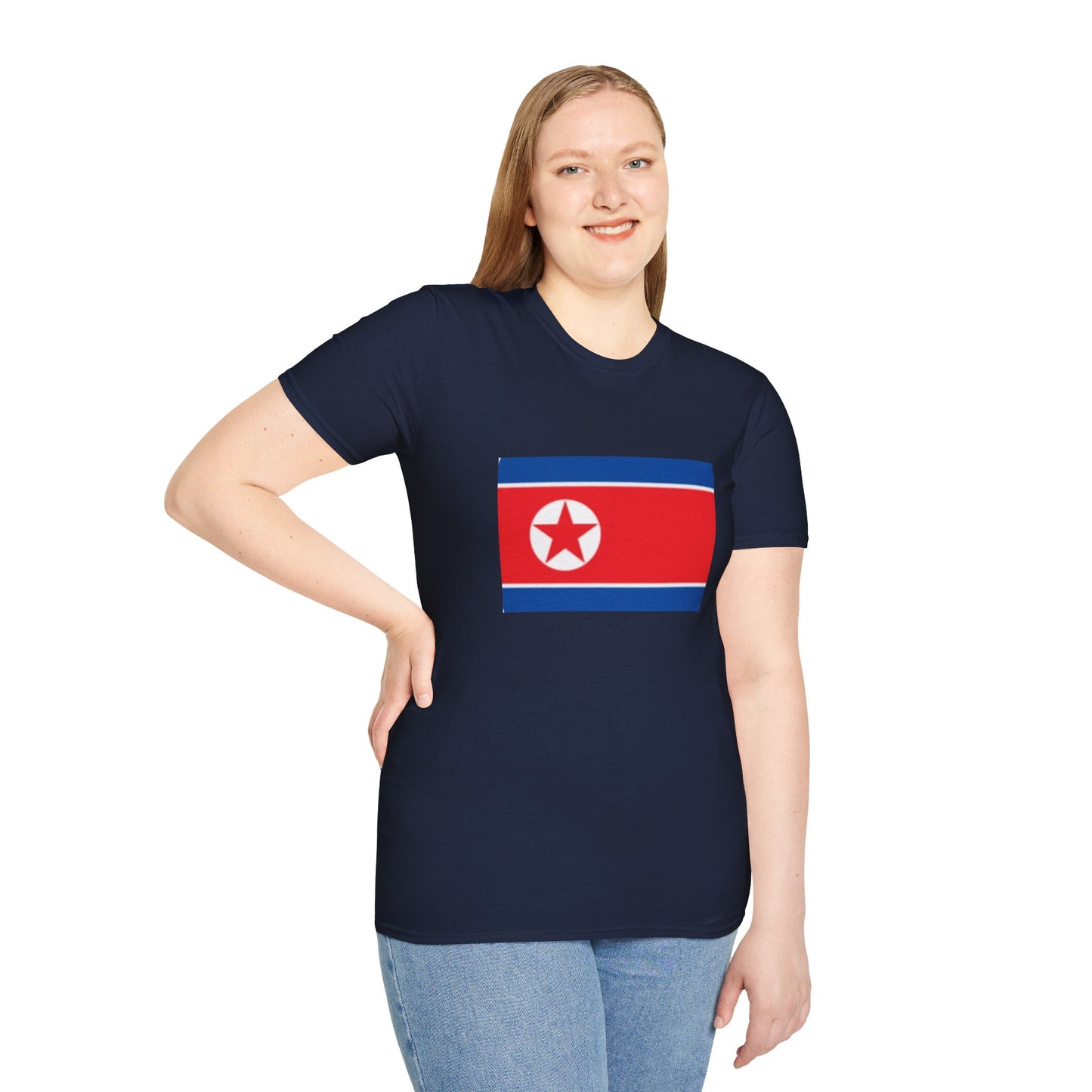 Unisex Softstyle T-Shirt -- North Korea