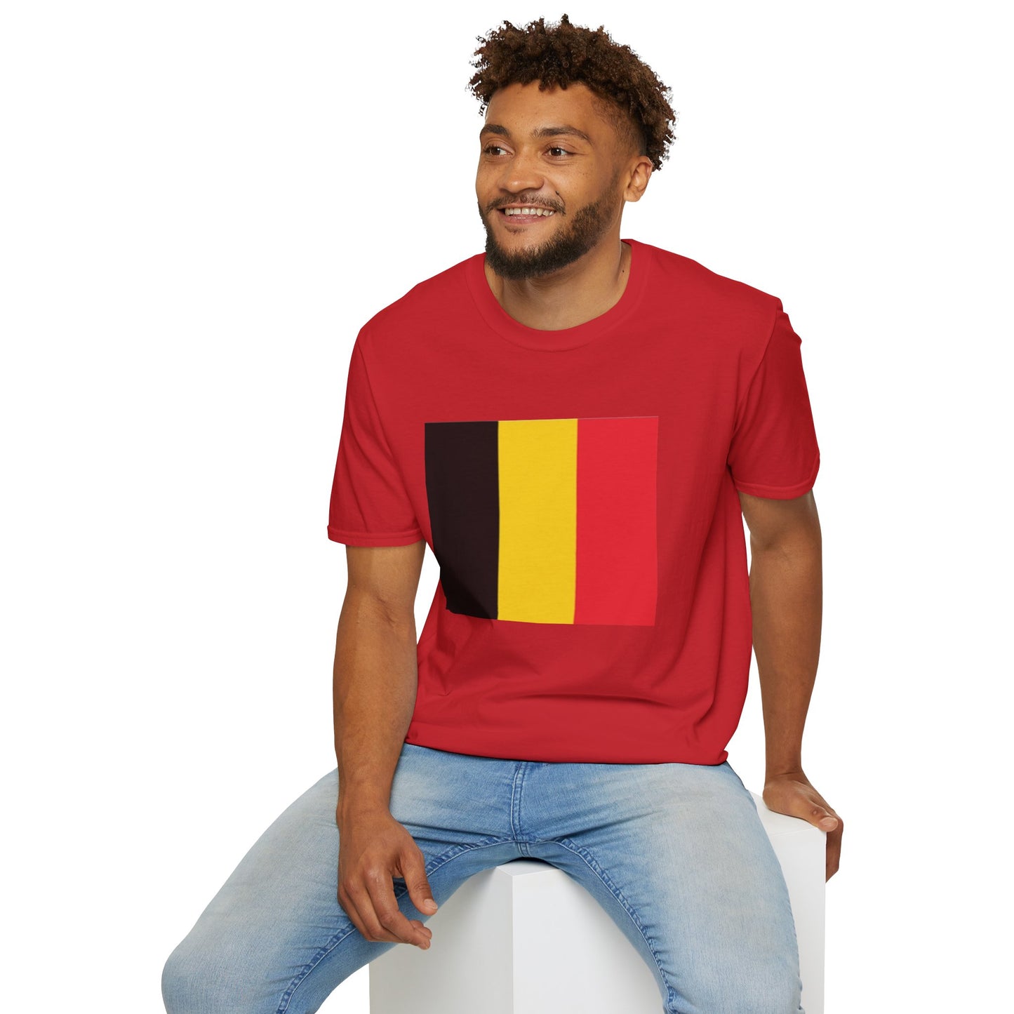 Unisex Softstyle T-Shirt -- Belgium