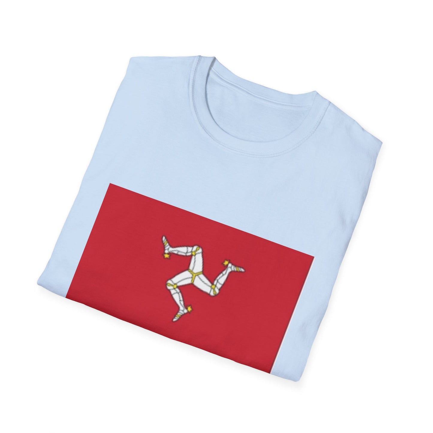 Unisex Softstyle T-Shirt -- Isle of Man