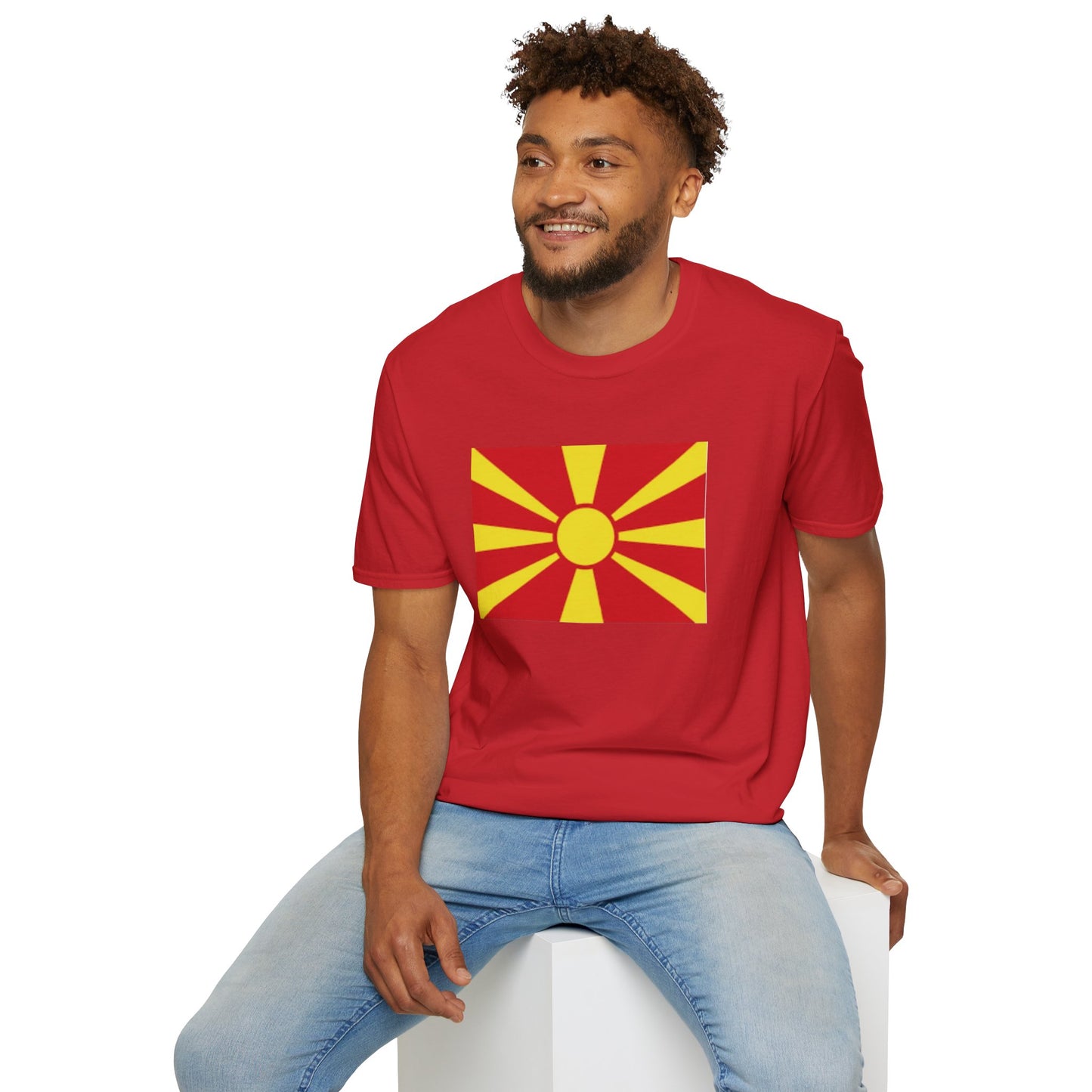 Unisex Softstyle T-Shirt -- North Macedonia