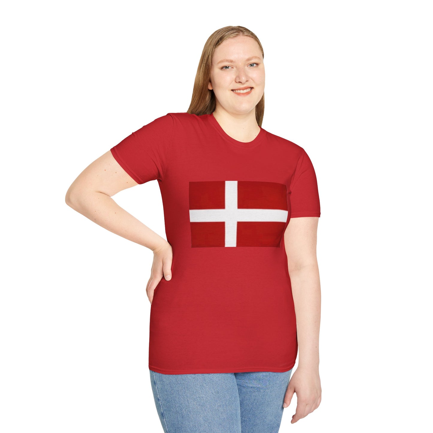 Unisex Softstyle T-Shirt -- Denmark
