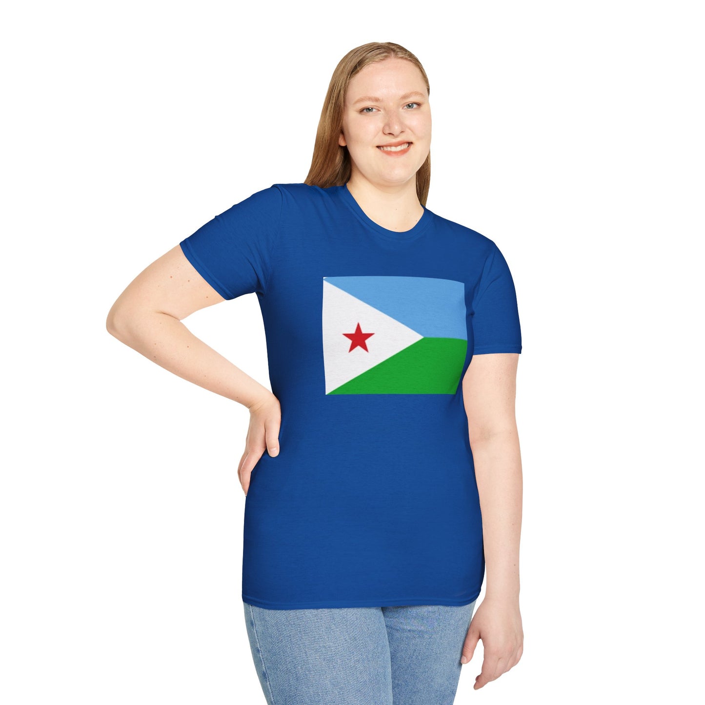 Unisex Softstyle T-Shirt -- Djibouti