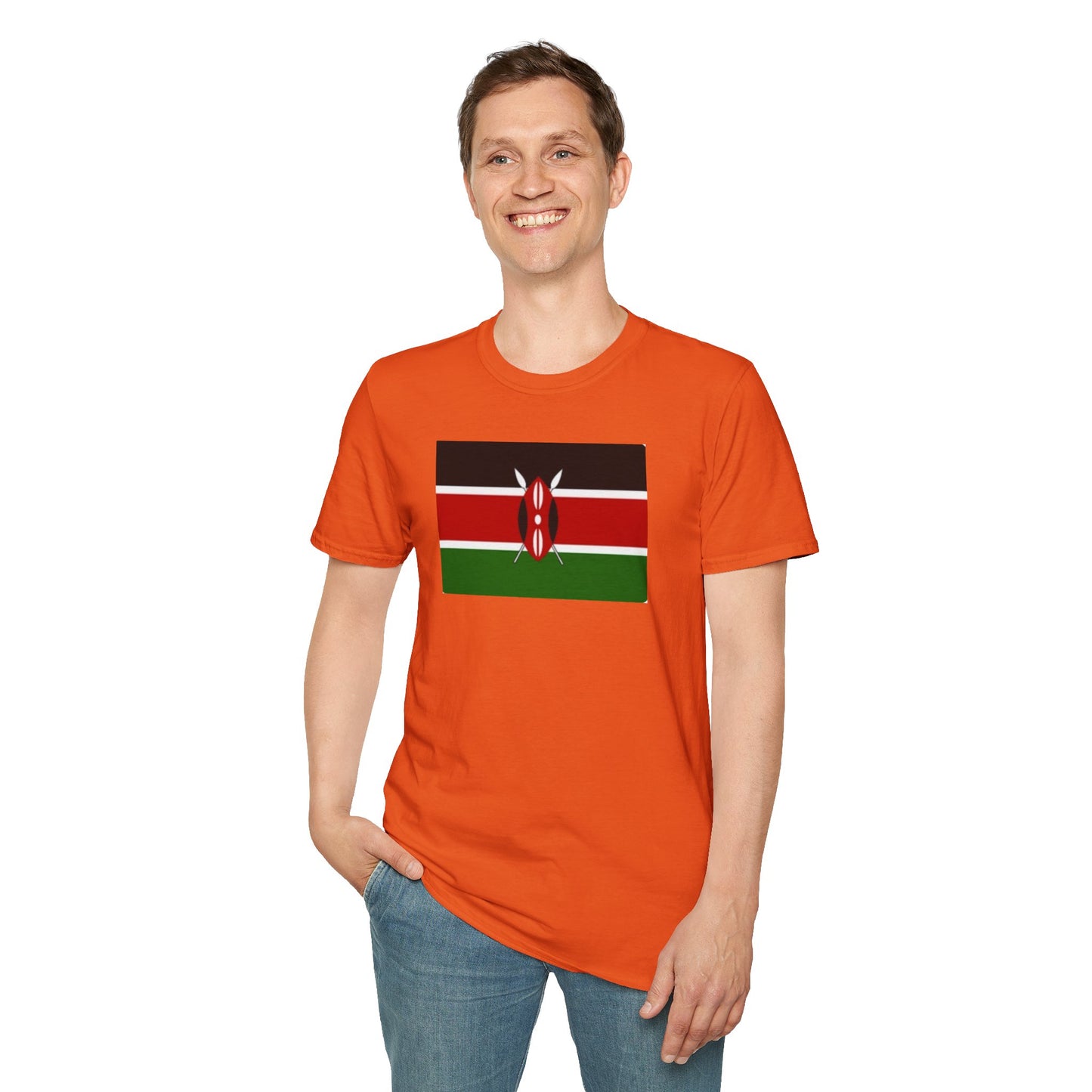 Unisex Softstyle T-Shirt -- Kenya