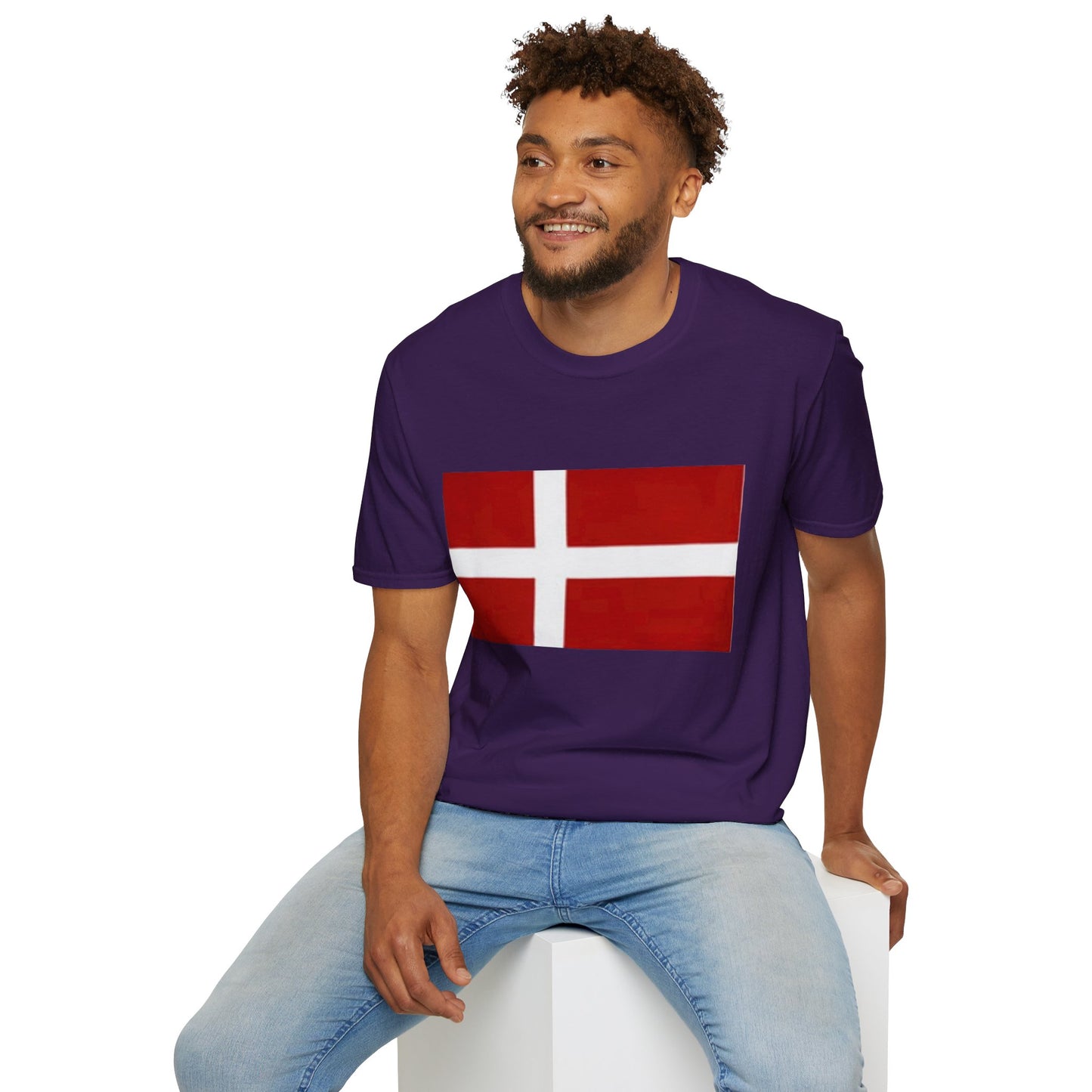 Unisex Softstyle T-Shirt -- Denmark