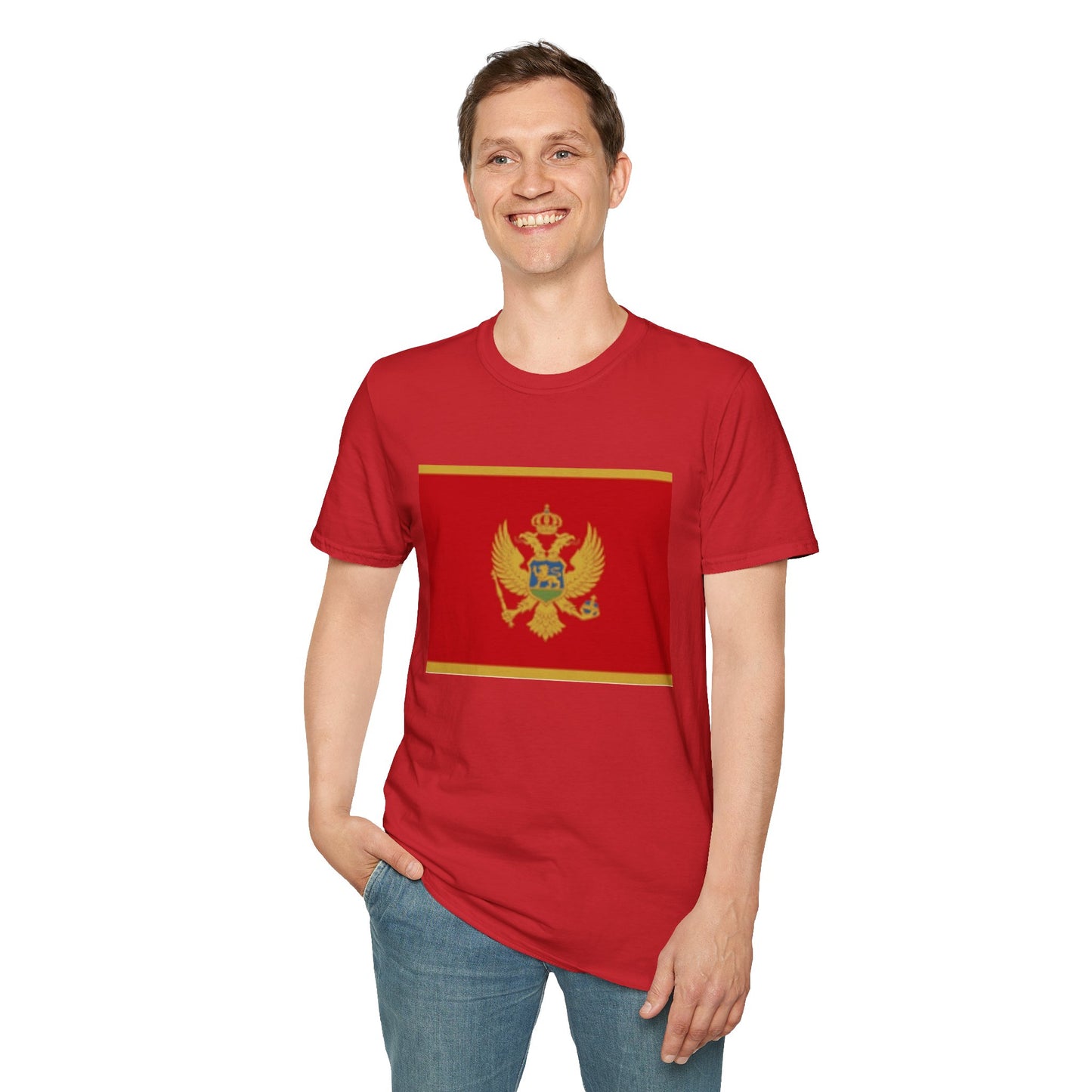 Unisex Softstyle T-Shirt -- Montenegro