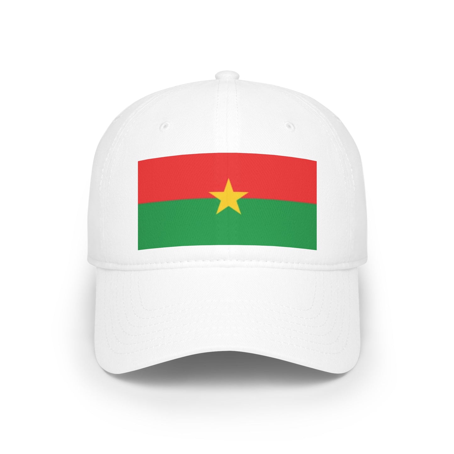 Low Profile Baseball Cap -- Burkina Faso