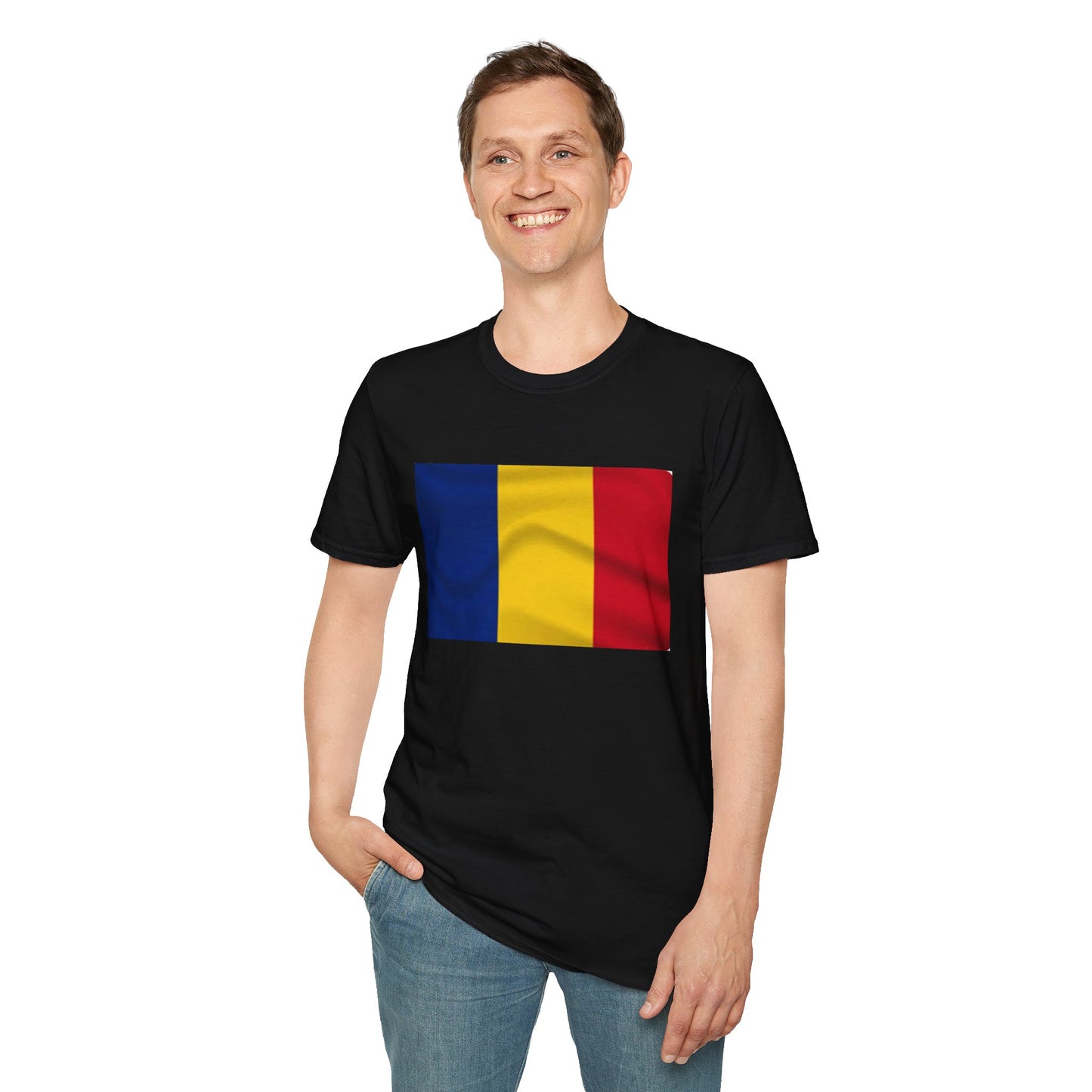 Unisex Softstyle T-Shirt -- Romania