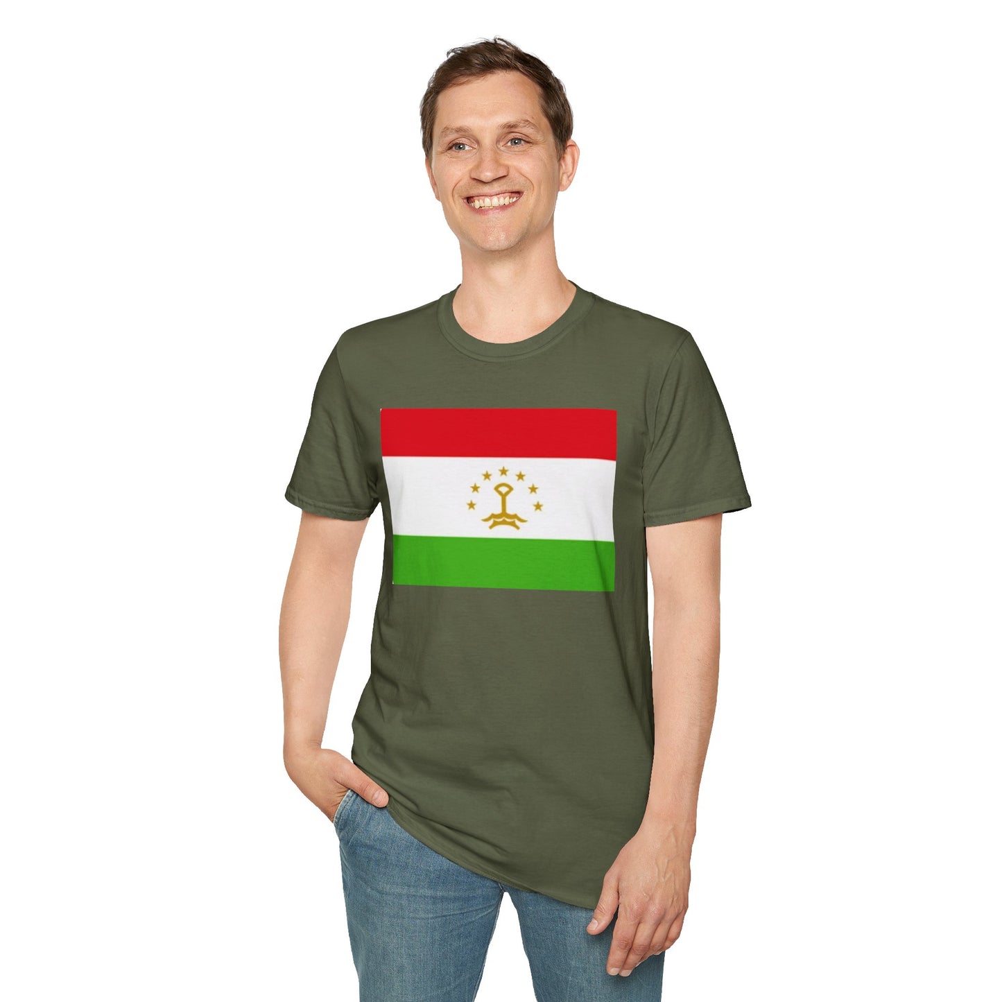 Unisex Softstyle T-Shirt -- Tajikistan