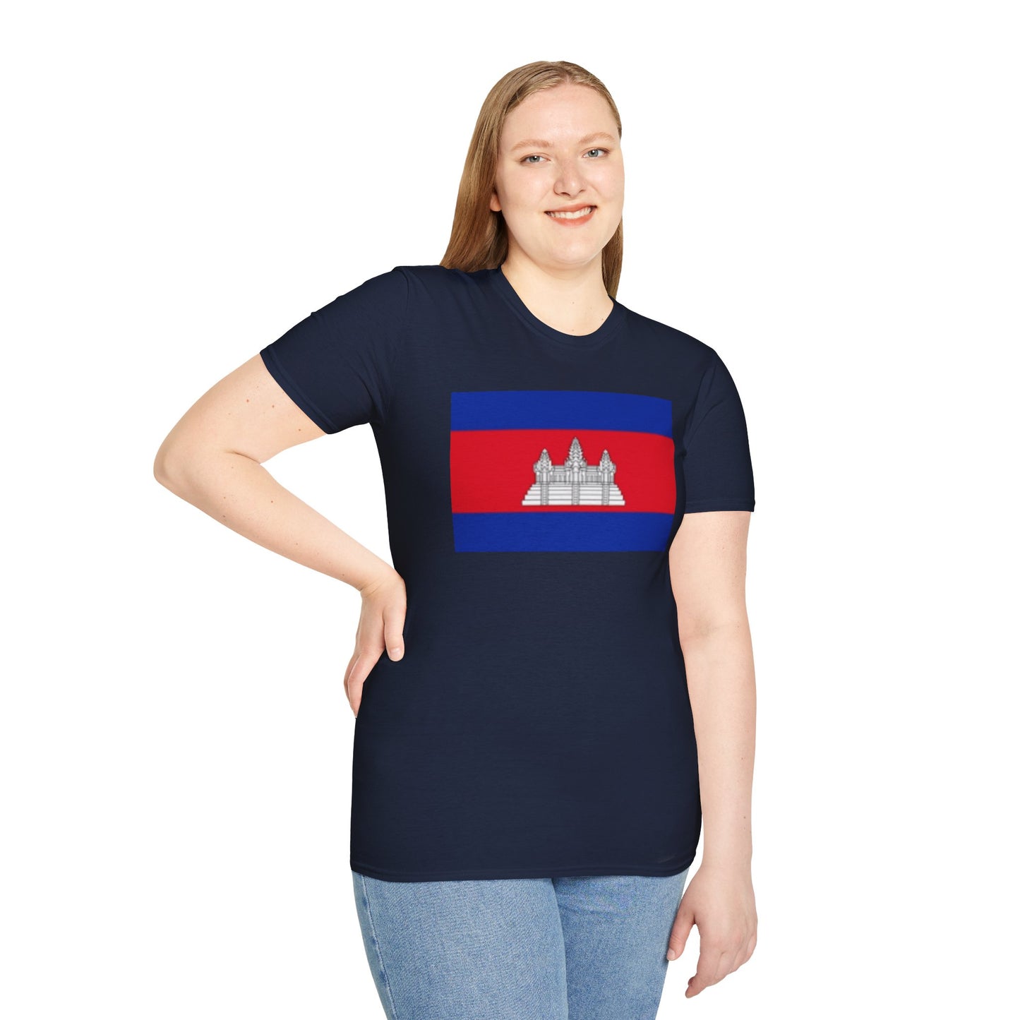 Unisex Softstyle T-Shirt -- Cambodia