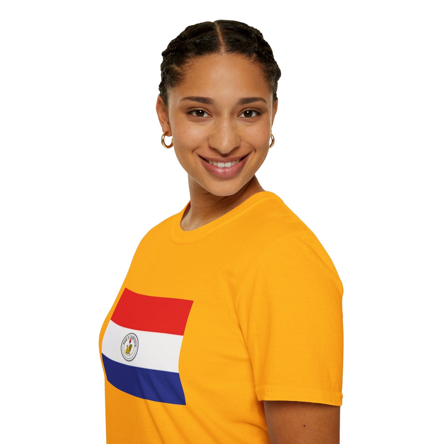 Unisex Softstyle T-Shirt -- Paraguay