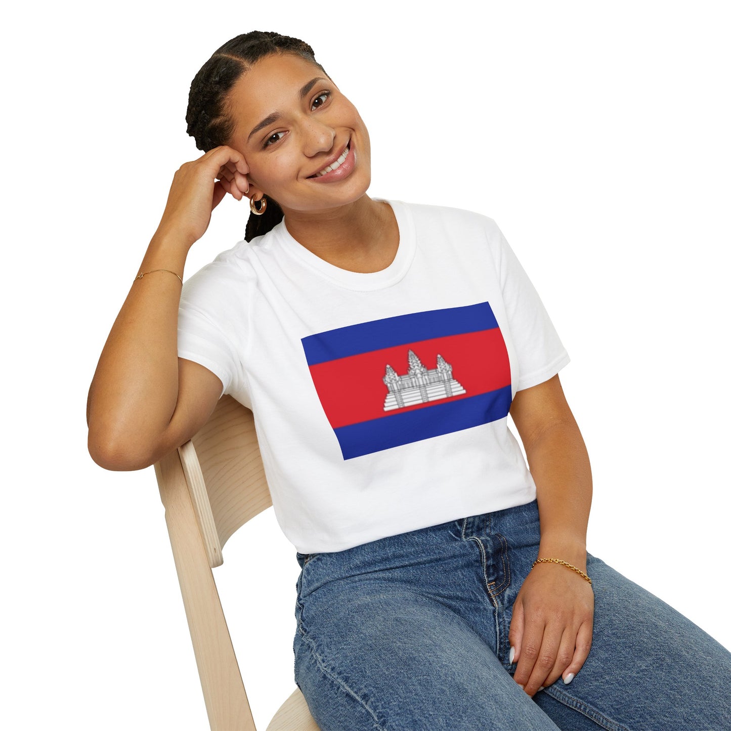 Unisex Softstyle T-Shirt -- Cambodia