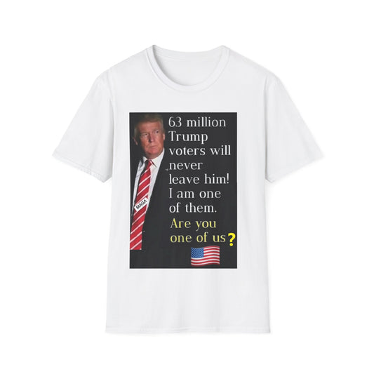 Unisex Softstyle T-Shirt -- Trump 2024