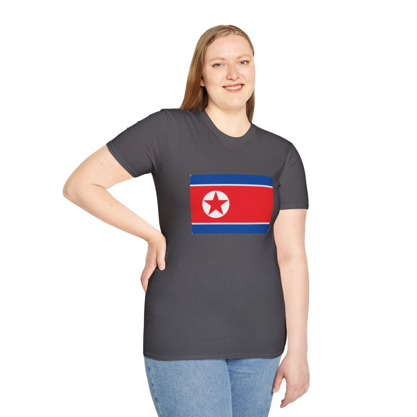 Unisex Softstyle T-Shirt -- North Korea