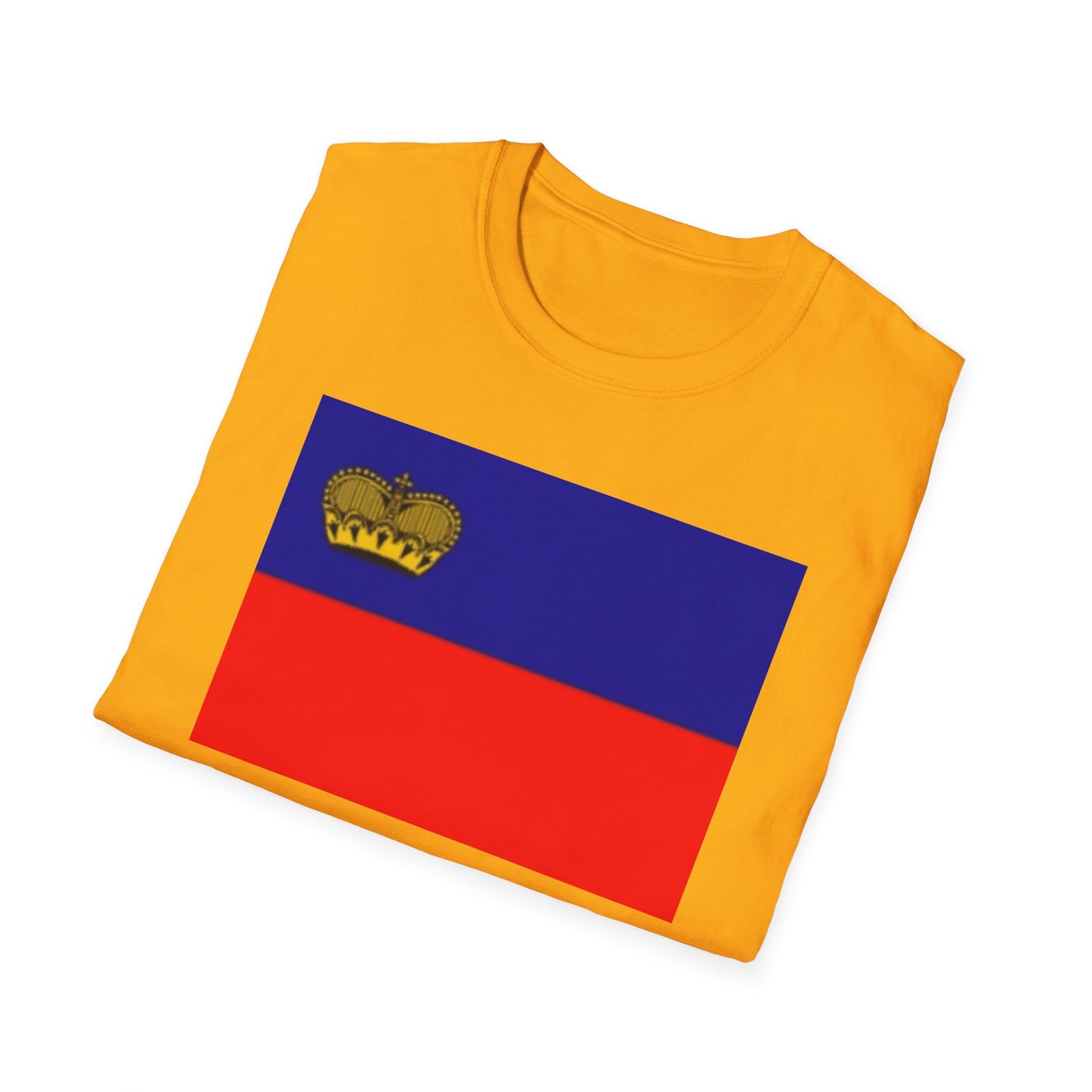 Unisex Softstyle T-Shirt -- Liechtenstein