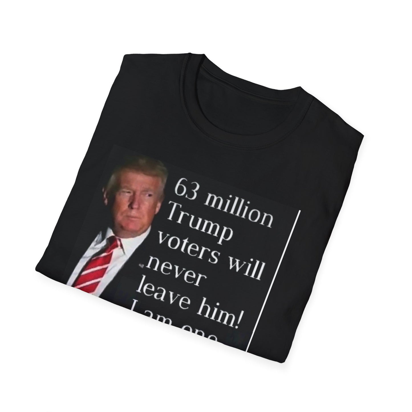 Unisex Softstyle T-Shirt -- Trump 2024