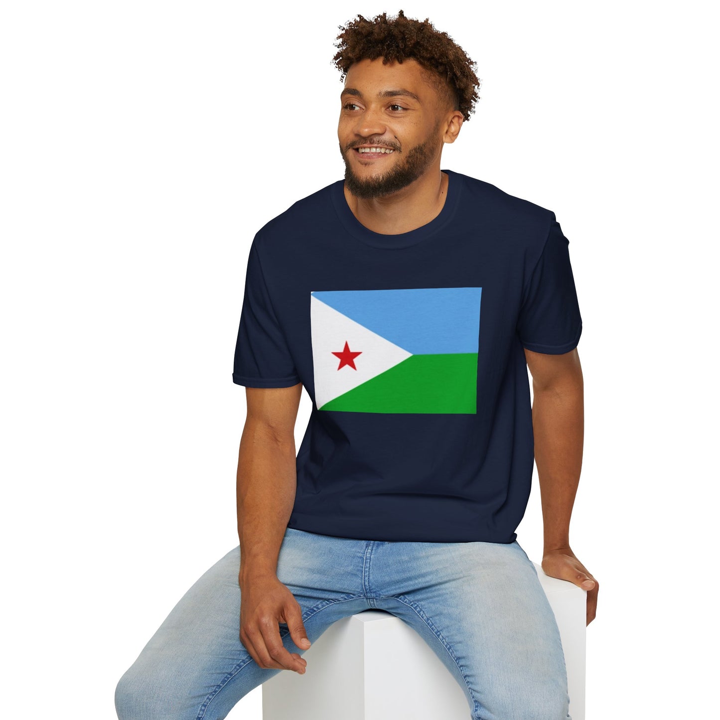Unisex Softstyle T-Shirt -- Djibouti