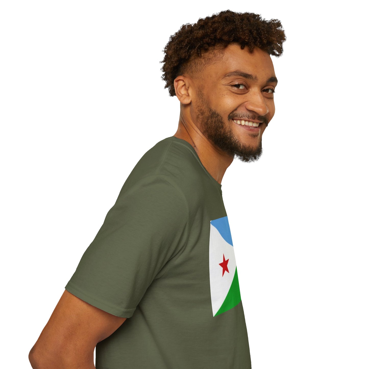 Unisex Softstyle T-Shirt -- Djibouti