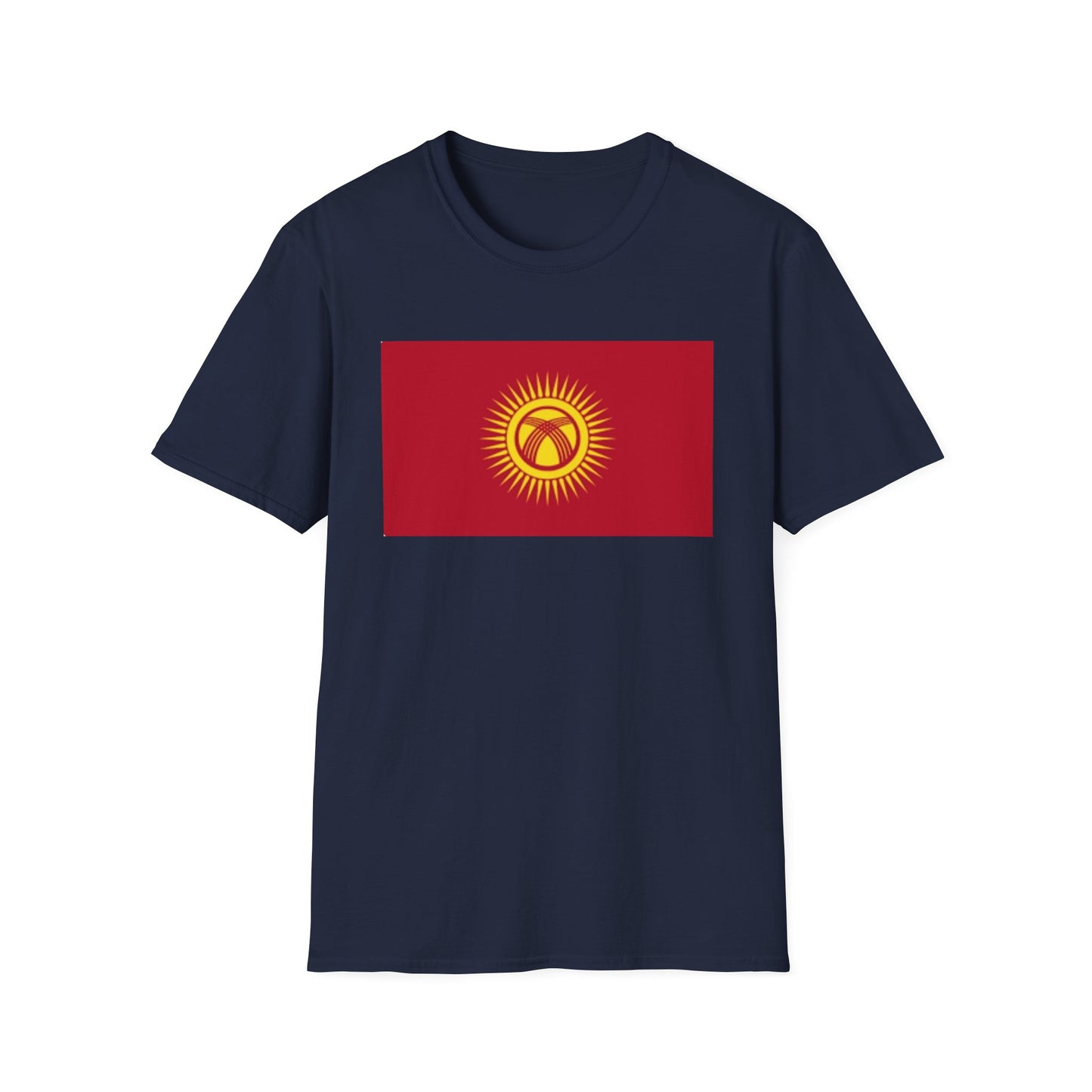 Unisex Softstyle T-Shirt -- Kyrgyzstan