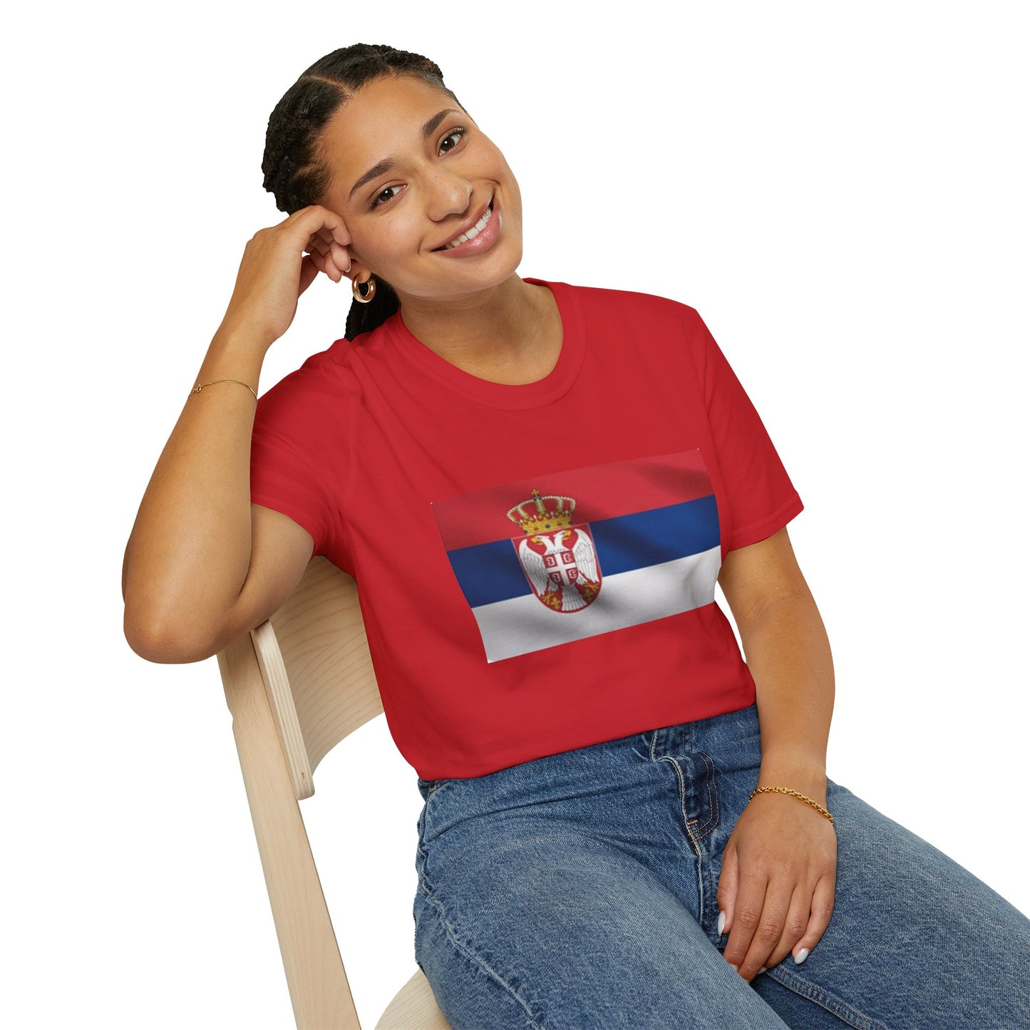 Unisex Softstyle T-Shirt -- Serbia