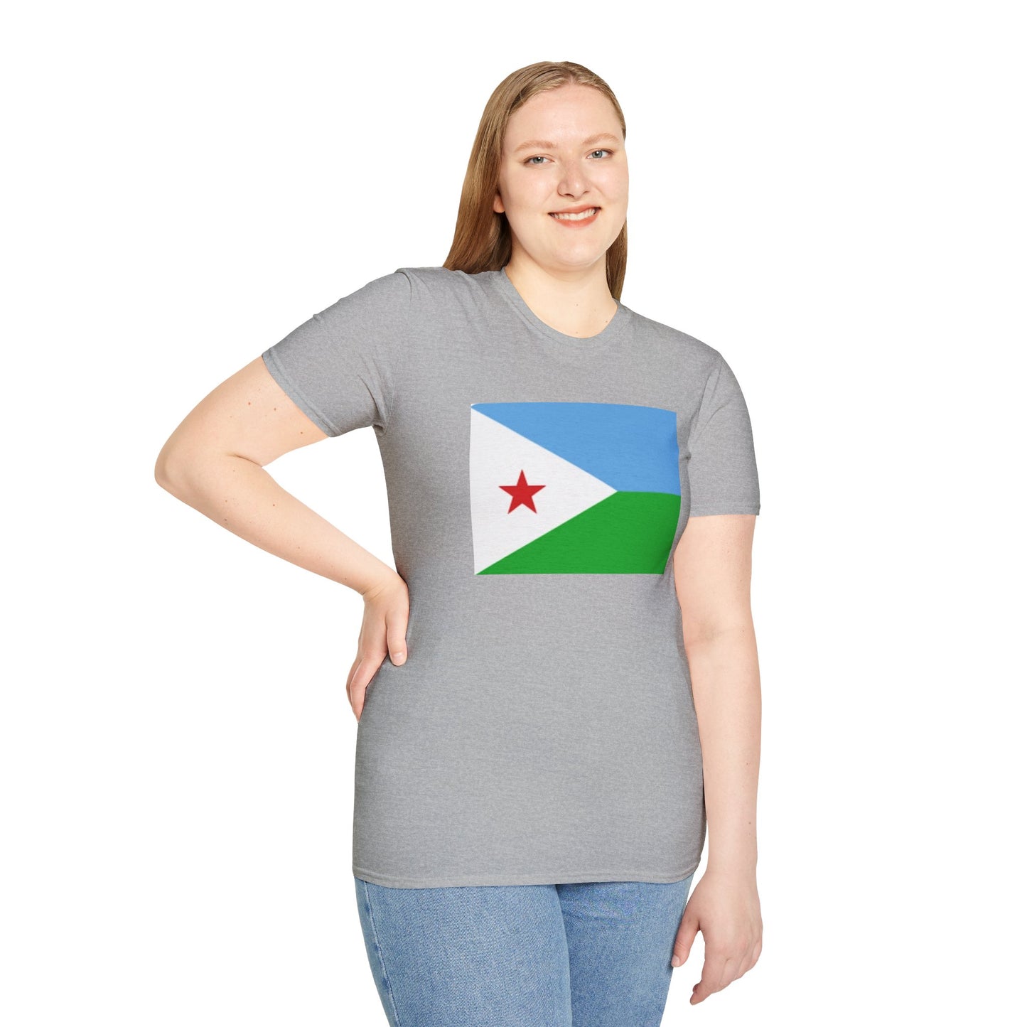 Unisex Softstyle T-Shirt -- Djibouti