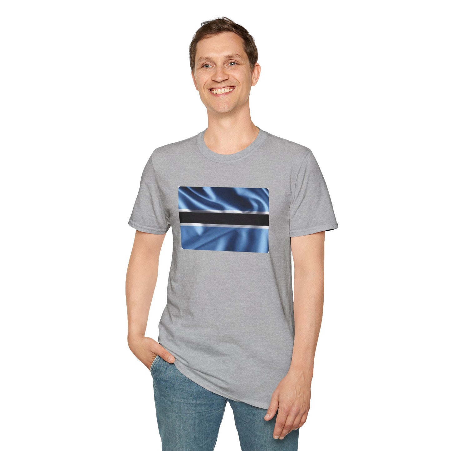 Unisex Softstyle T-Shirt -- Botswana
