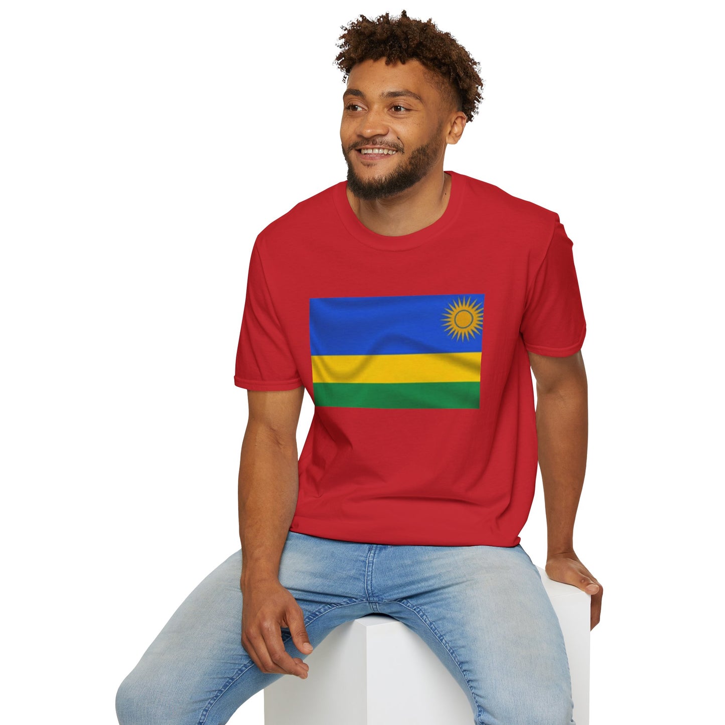 Unisex Softstyle T-Shirt -- Rwanda