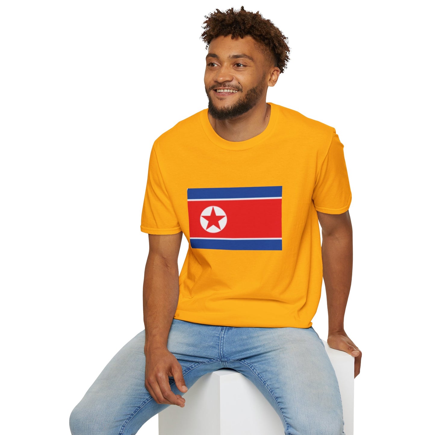Unisex Softstyle T-Shirt -- North Korea