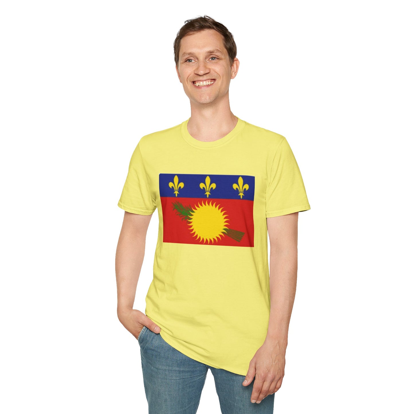 Unisex Softstyle T-Shirt -- Guadeloupe