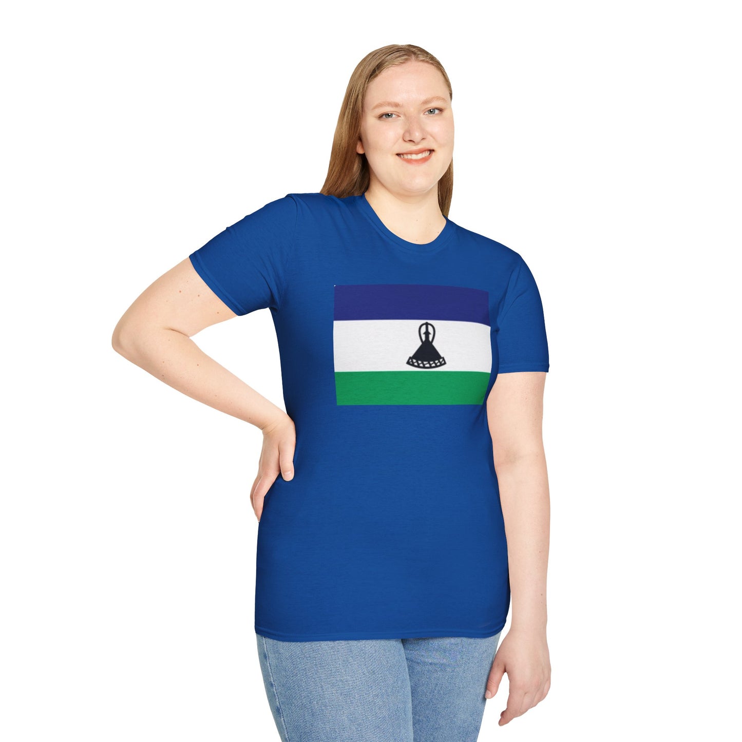 Unisex Softstyle T-Shirt -- Lesotho