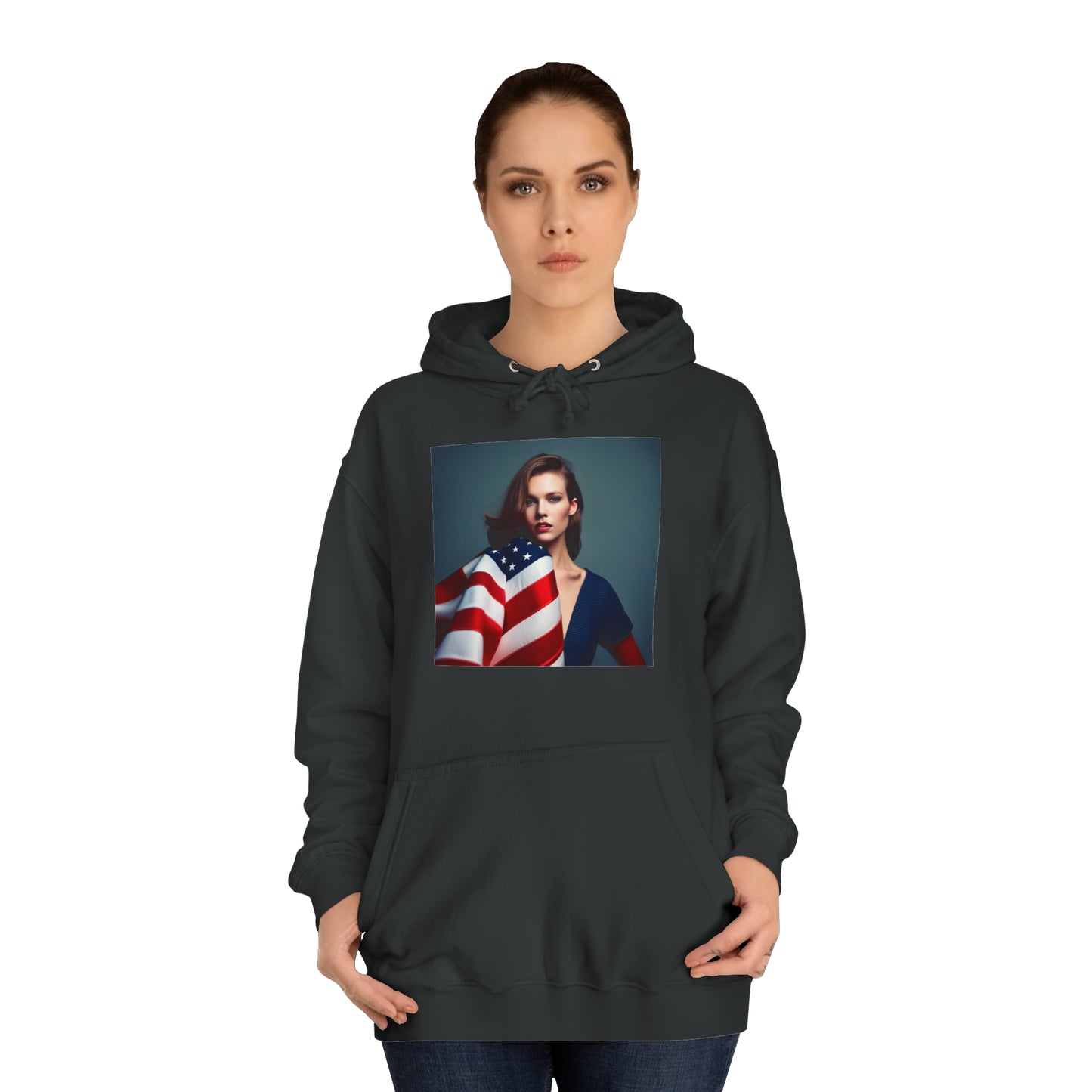 Unisex College Hoodie USA