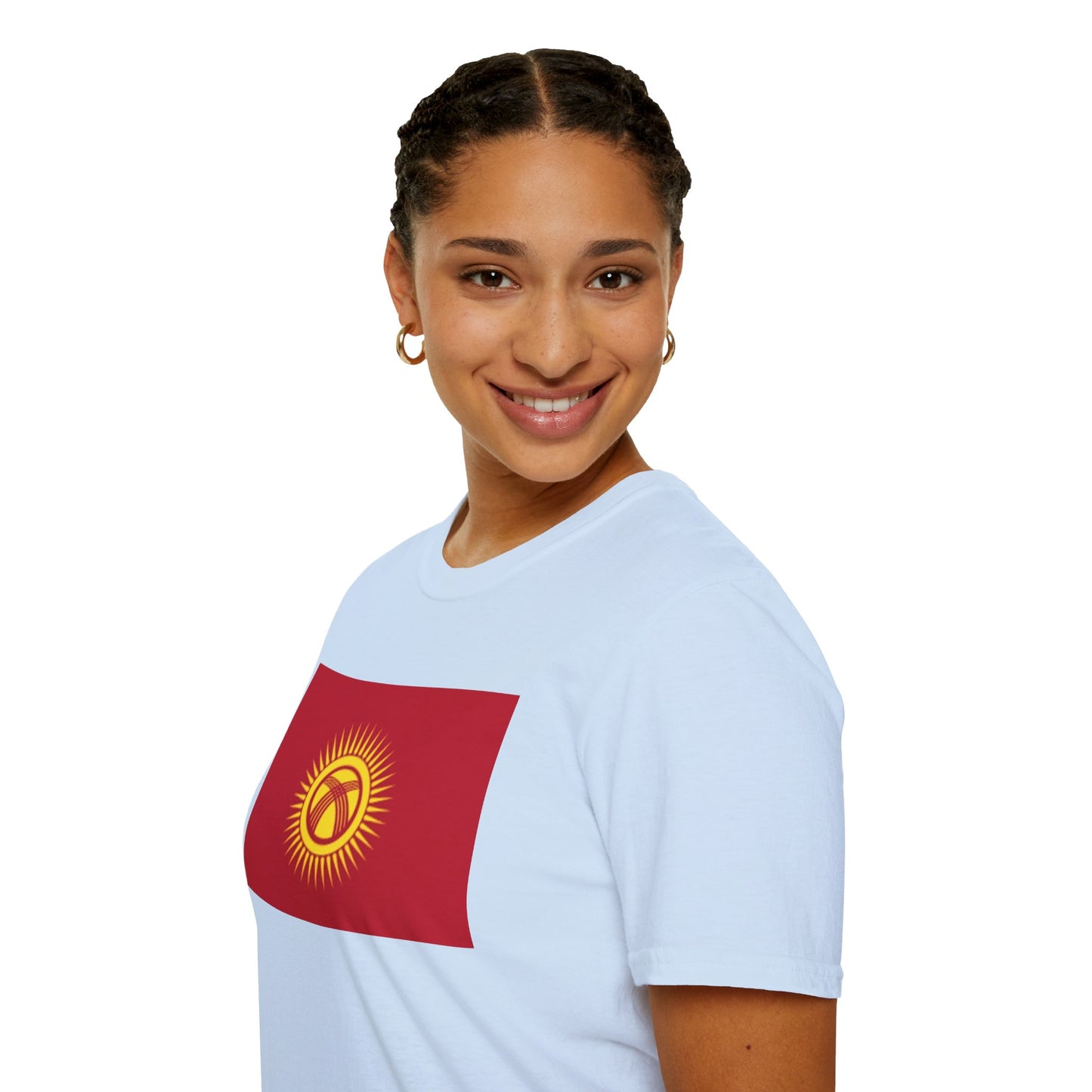 Unisex Softstyle T-Shirt -- Kyrgyzstan