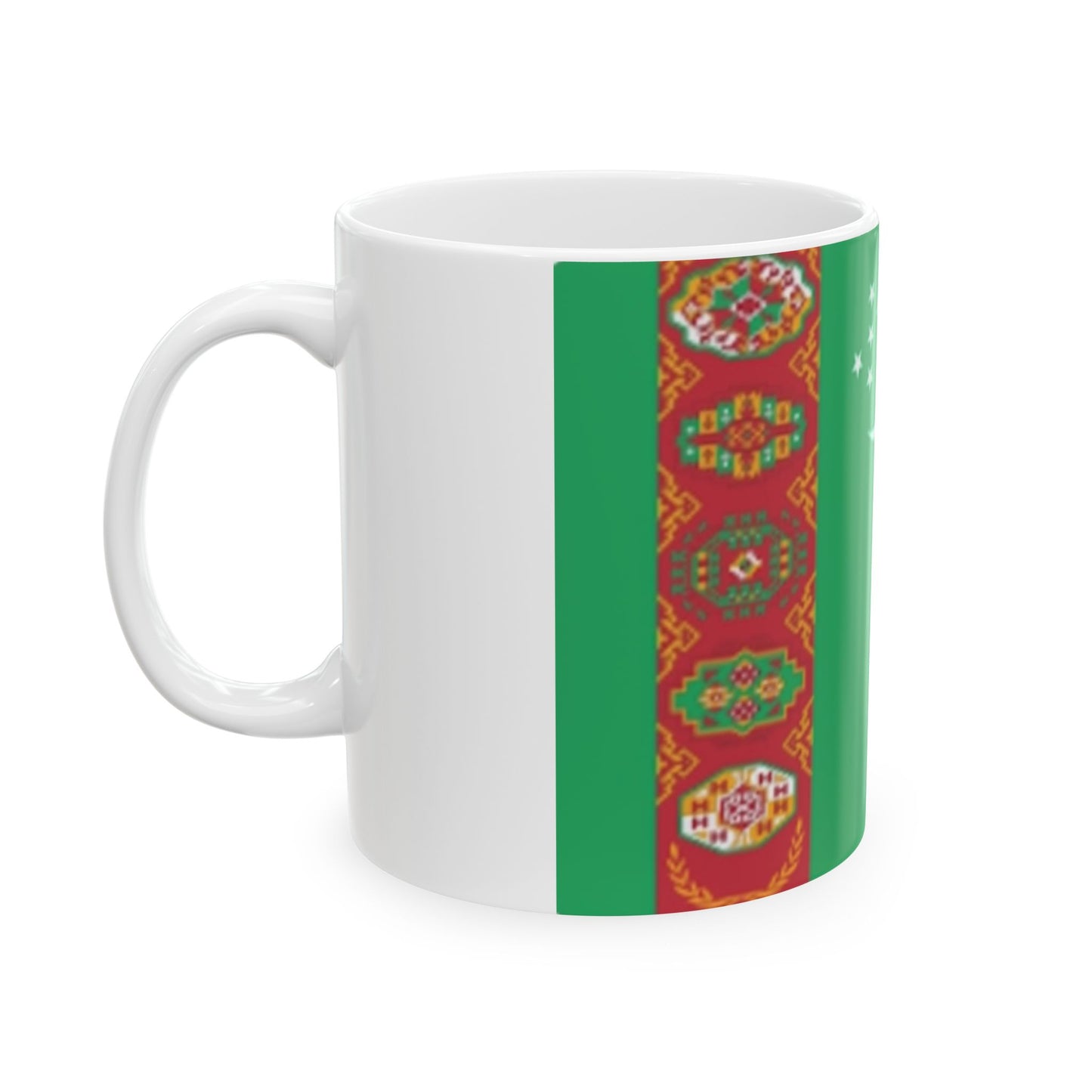 Ceramic Mug, 11oz -- Turkmenistan