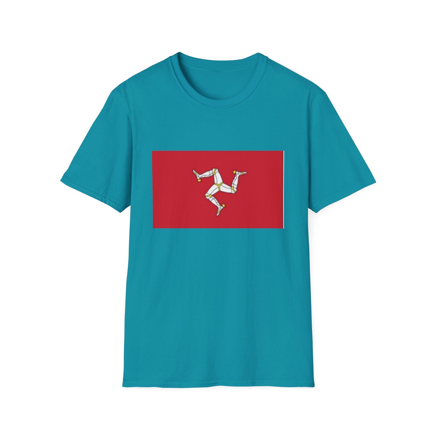 Unisex Softstyle T-Shirt -- Isle of Man
