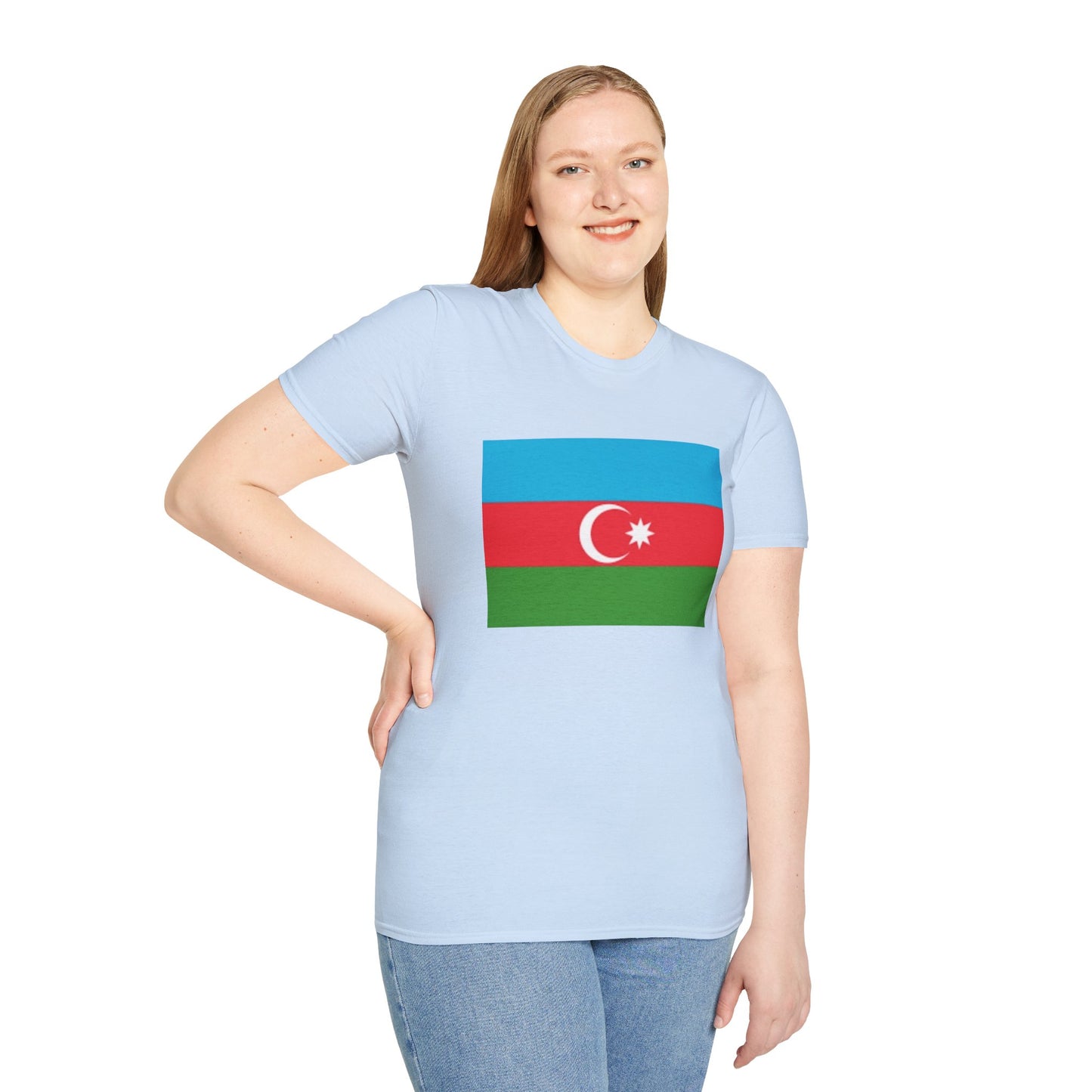 Unisex Softstyle T-Shirt -- Azerbaijan