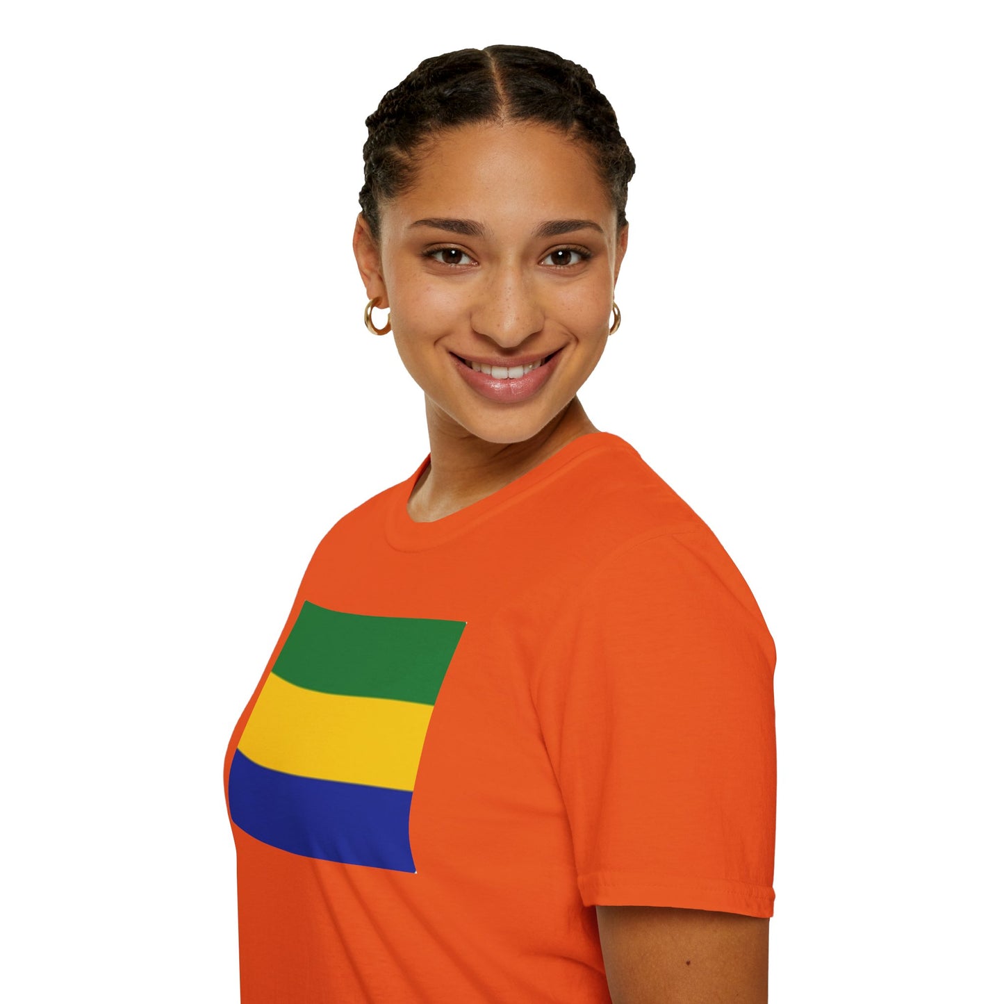 Unisex Softstyle T-Shirt -- Gabon