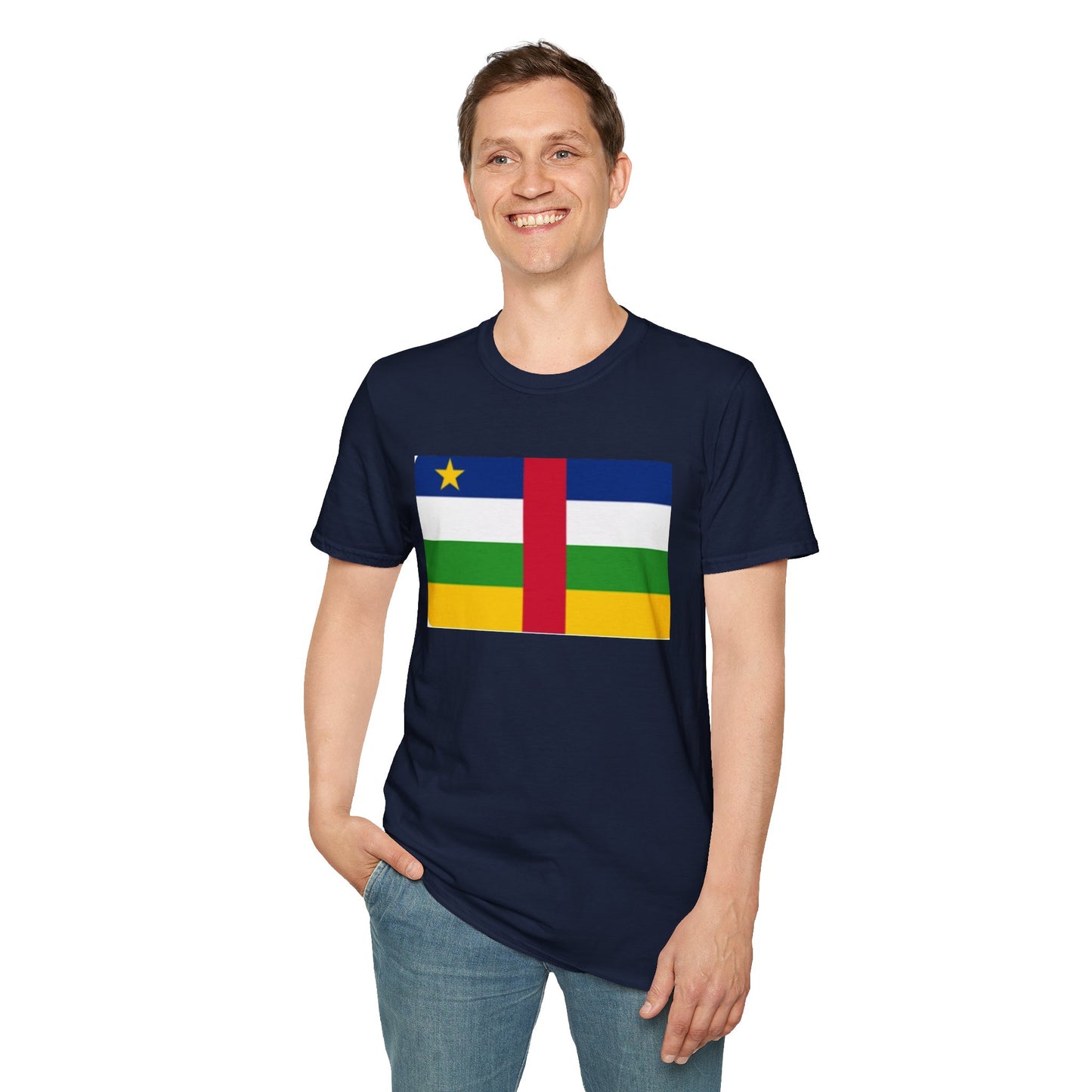 Unisex Softstyle T-Shirt - Central African Republic