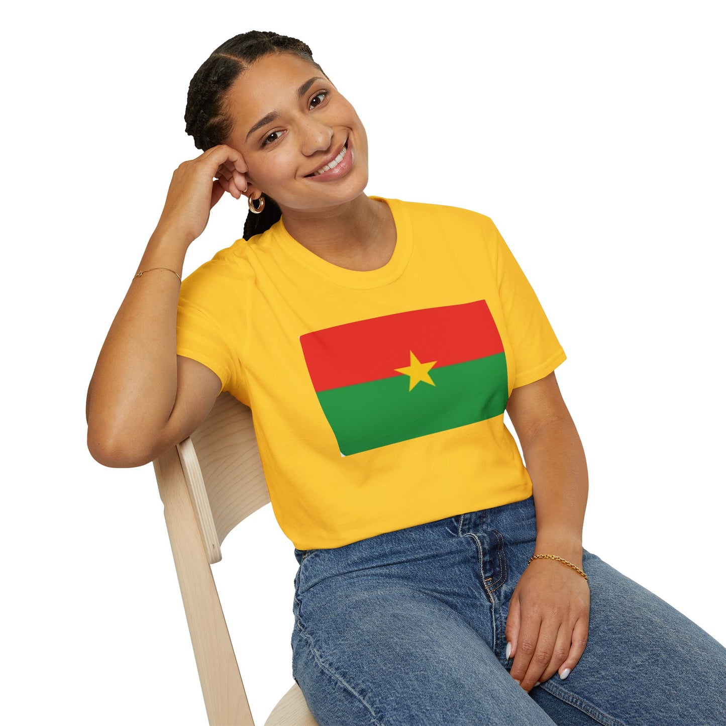 Unisex Softstyle T-Shirt -- Burkina Faso