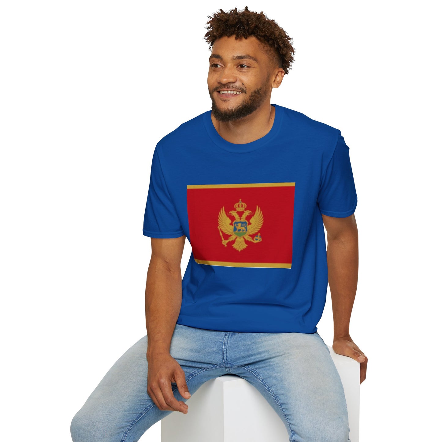 Unisex Softstyle T-Shirt -- Montenegro