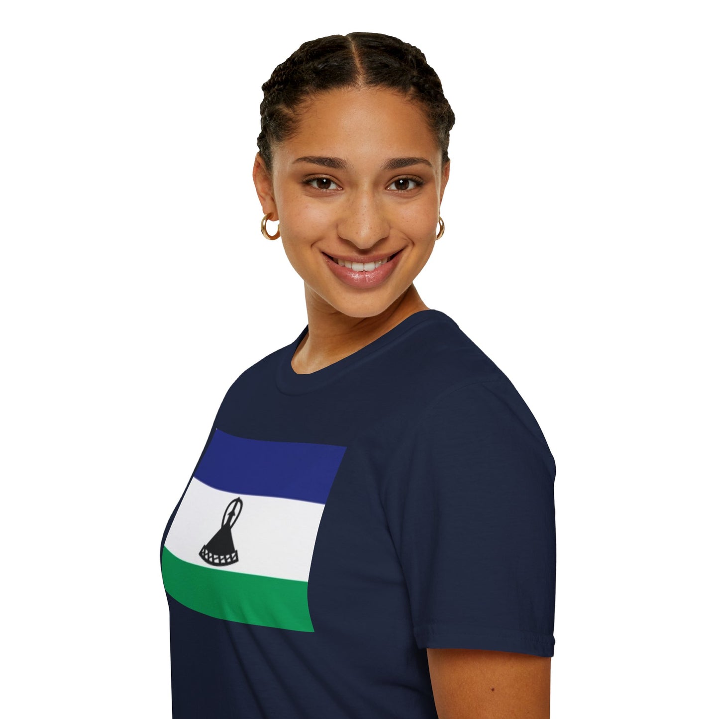 Unisex Softstyle T-Shirt -- Lesotho