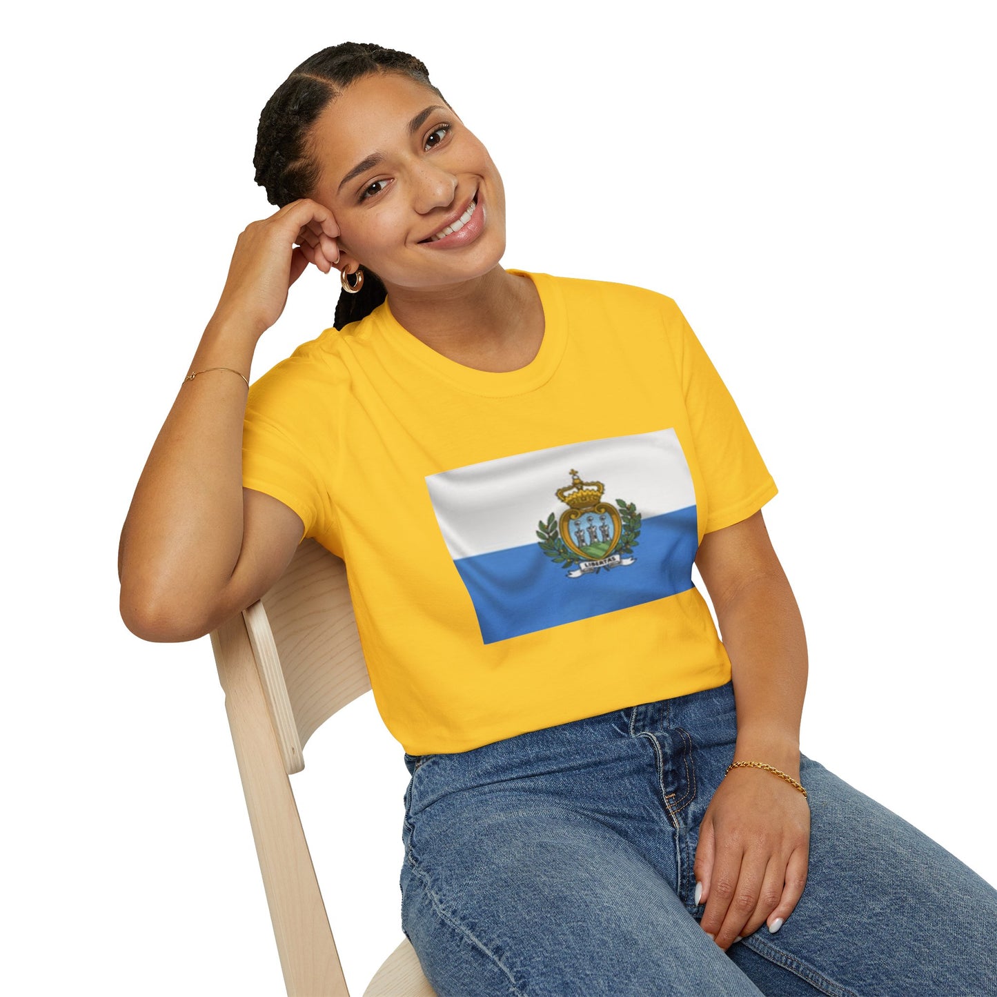 Unisex Softstyle T-Shirt -- San Marino