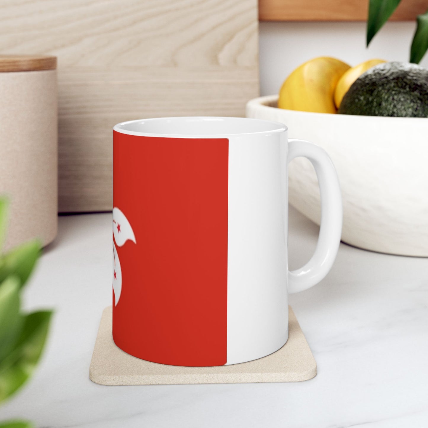 Ceramic Mug, 11oz -- Hong Kong