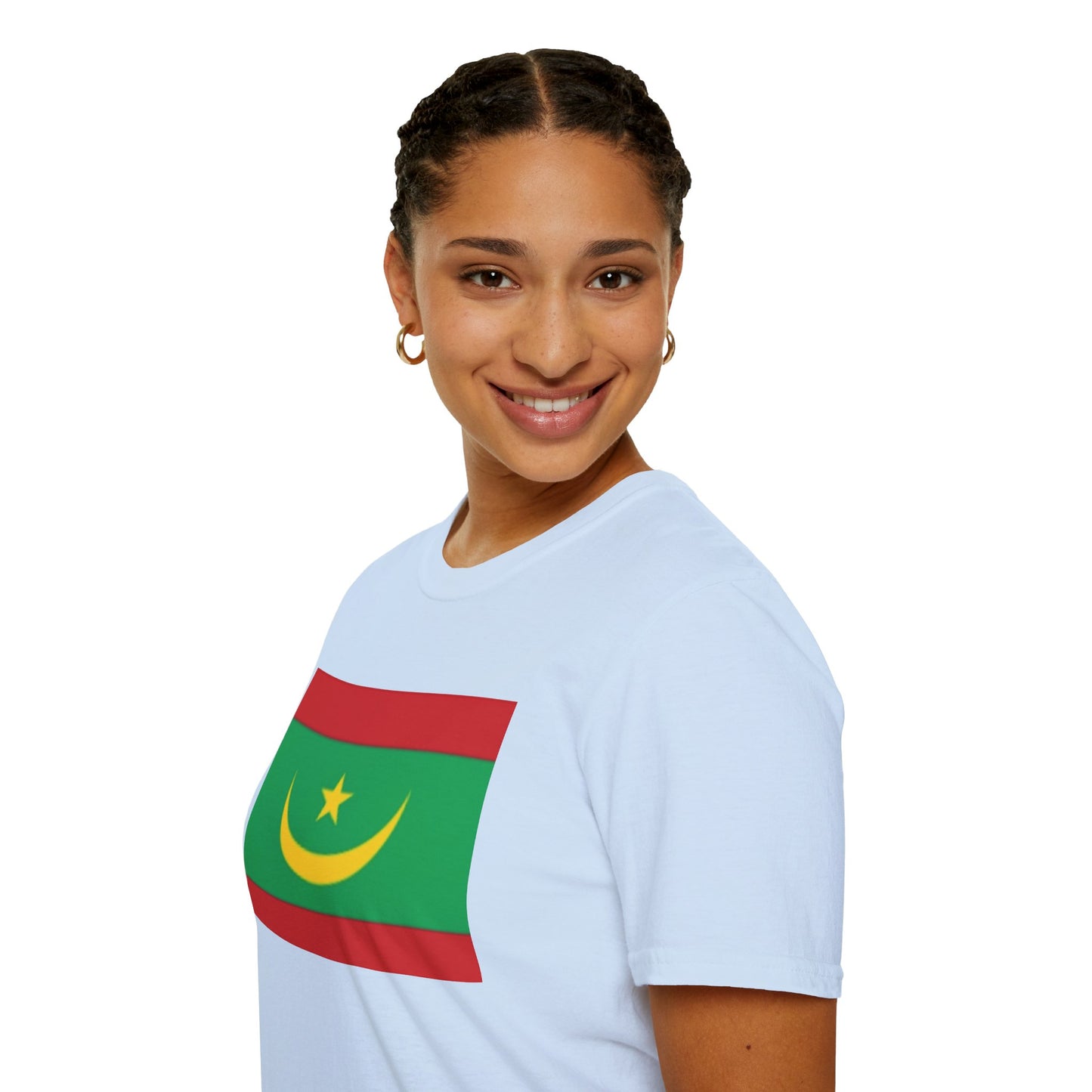 Unisex Softstyle T-Shirt -- Mauritania