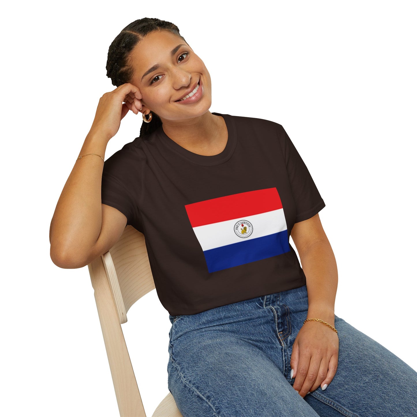 Unisex Softstyle T-Shirt -- Paraguay