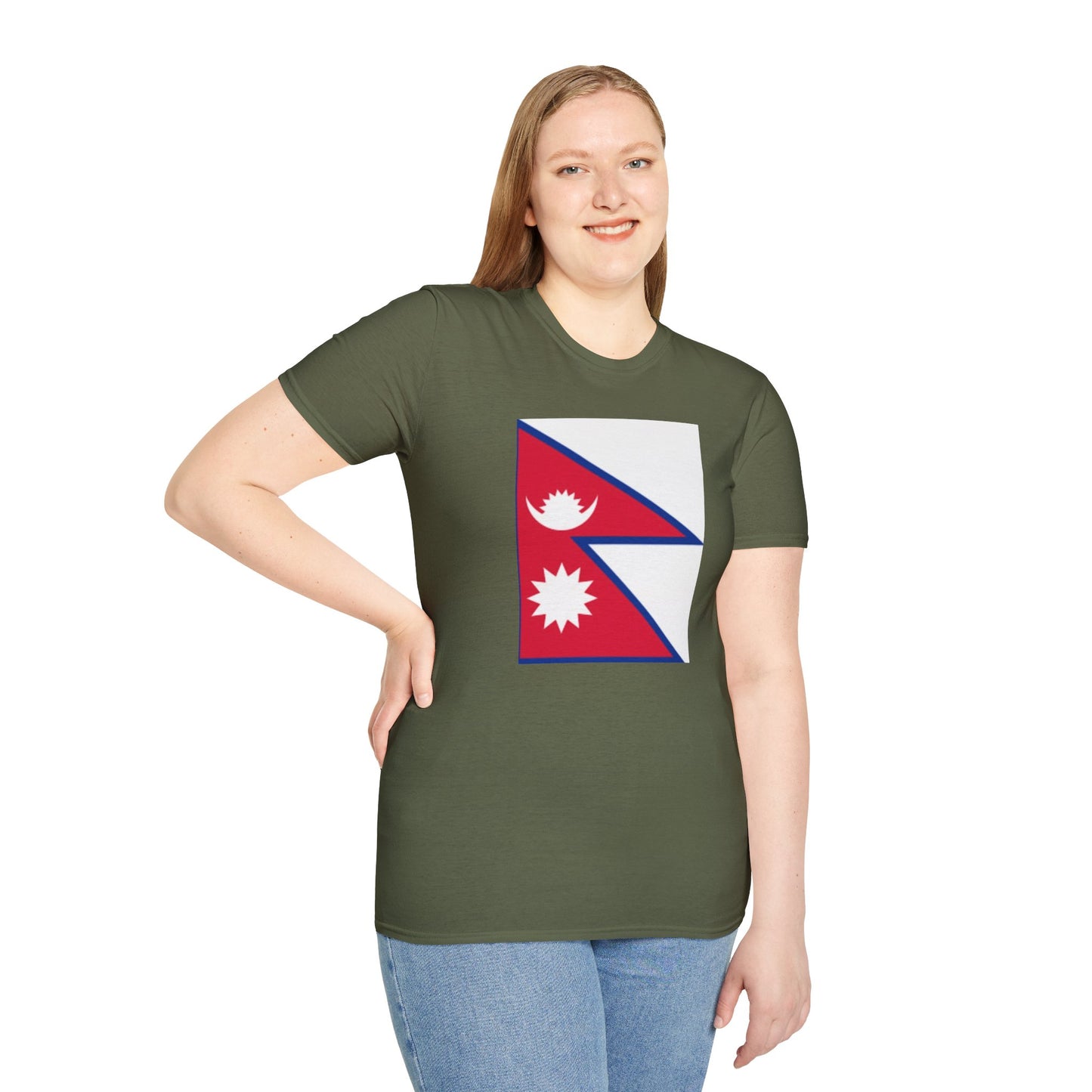 Unisex Softstyle T-Shirt -- Nepal