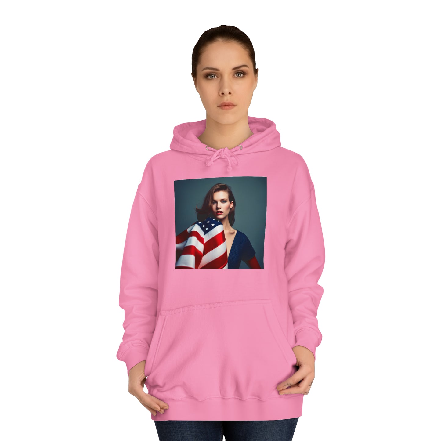 Unisex College Hoodie USA