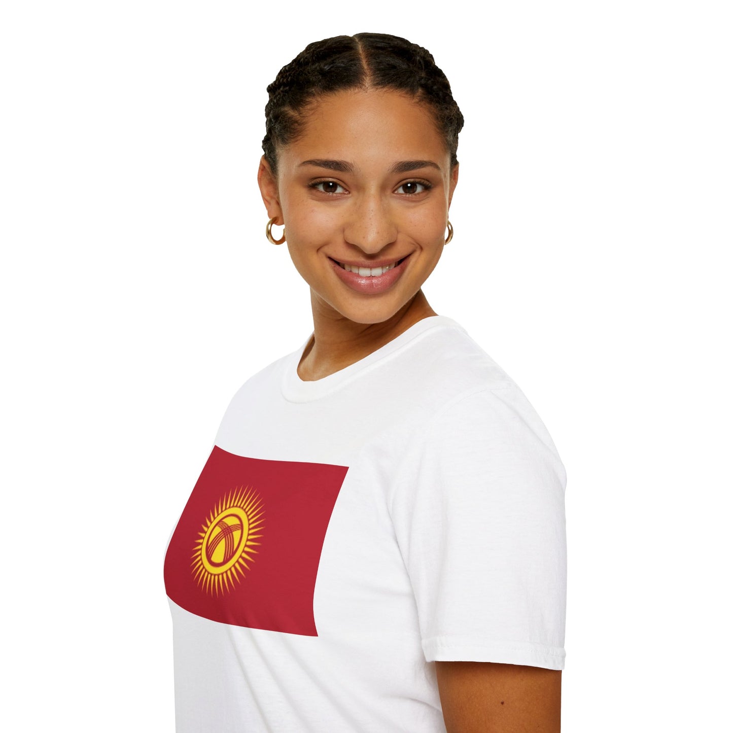 Unisex Softstyle T-Shirt -- Kyrgyzstan