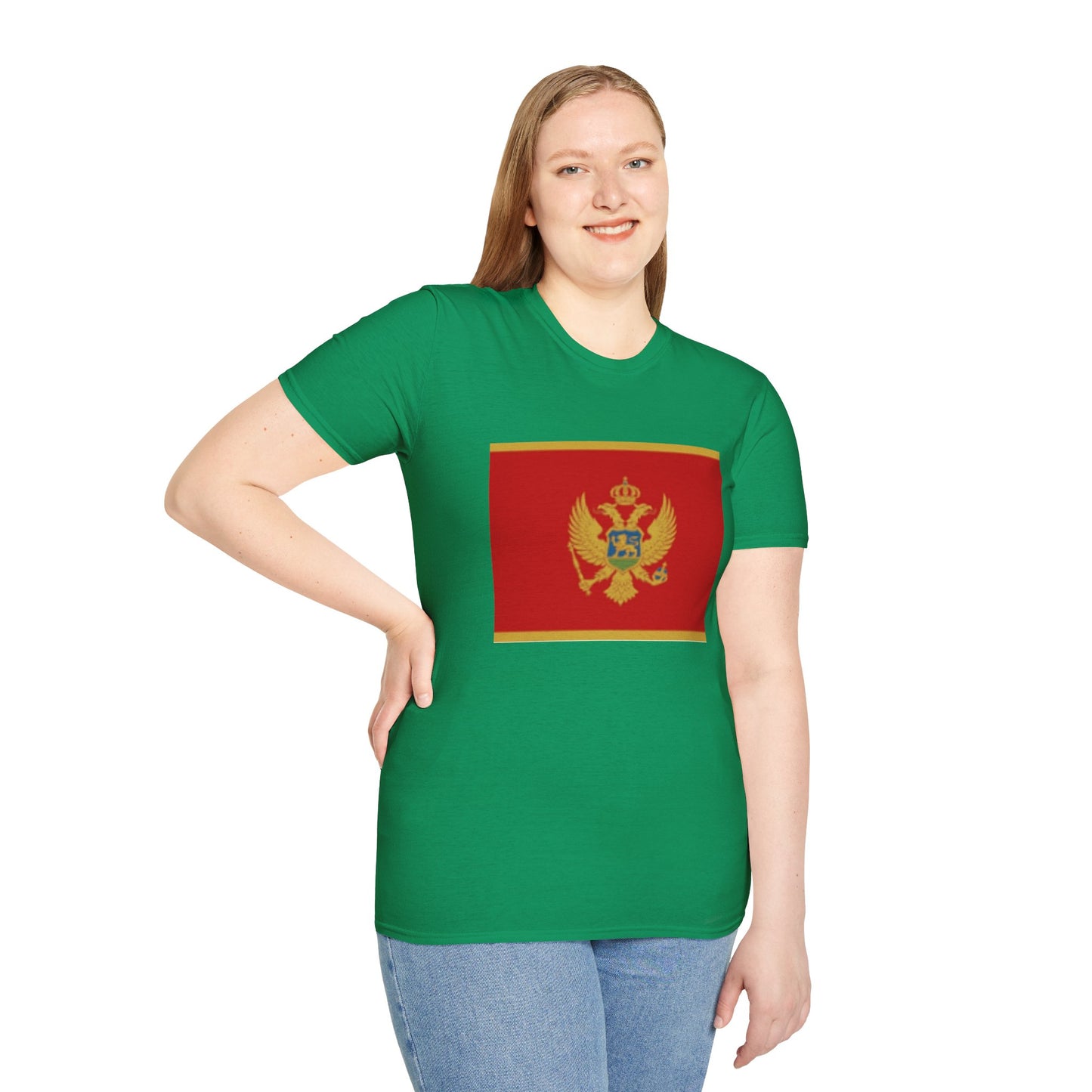 Unisex Softstyle T-Shirt -- Montenegro