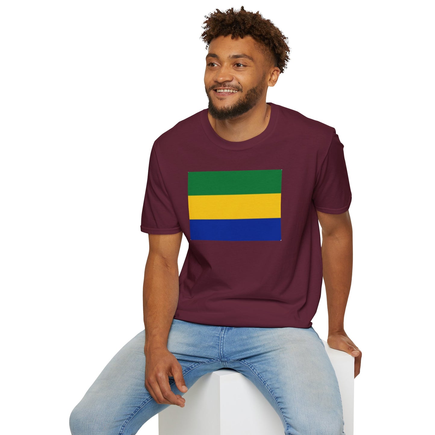 Unisex Softstyle T-Shirt -- Gabon